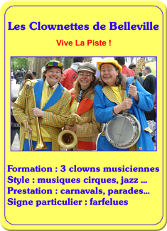 Les Clownettes de Belleville